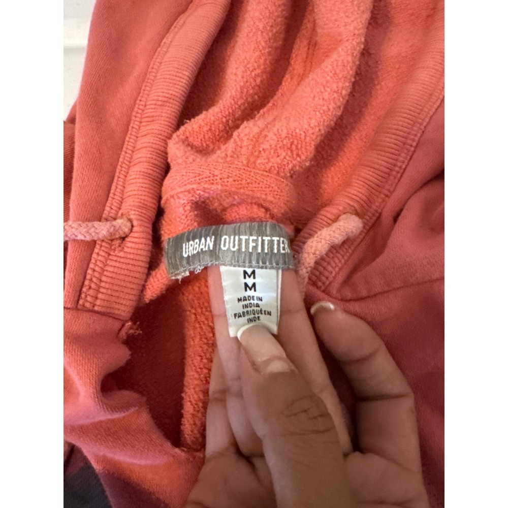 Urban Outfitters Sweet Dreams Graphic Hoodie Pink Oversized Sweatshirt Medium k3 - Picture 5 of 7